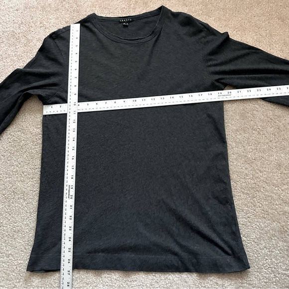 Theory Long Sleeve Crewneck Tee - Picture 5 of 7